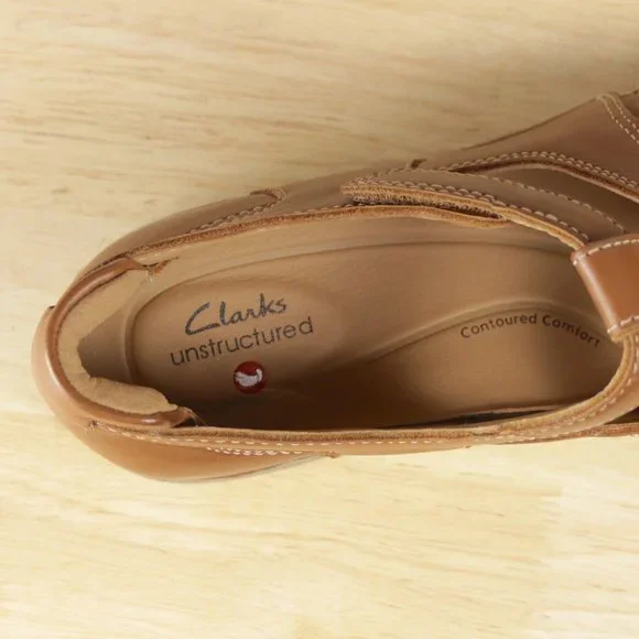 Clarks Unstructured appley strap fisherman sandals 7.5 - Picture 9 of 15